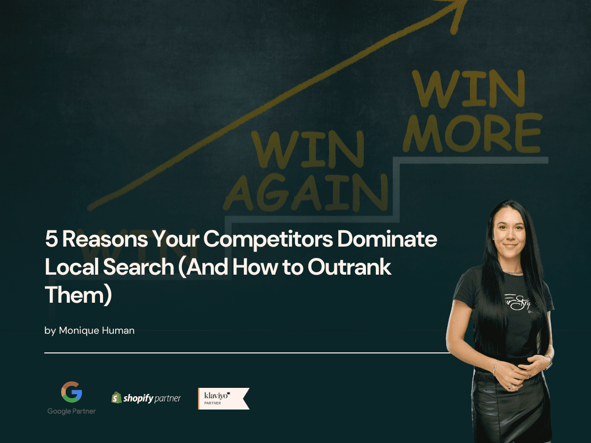 5 Reasons Your Competitors Dominate Local Search (And How to Outrank Them) | Four Stripes Marketing Agency Auckland